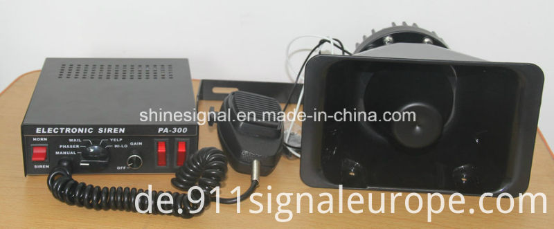PA300 100W Emergency Car Alarm System Amplifier (CJB901)